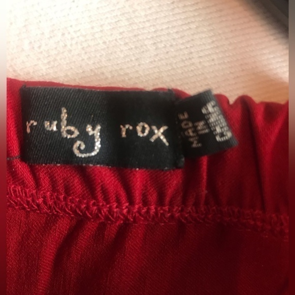 Ruby Rox Red Bodycon‎ Dress - Picture 9 of 9